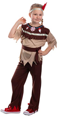 Brandsseller Kinder Kostüm Verkleidung für Karneval Fasching Halloween- Indianer M Brandsseller Kinder Kostüm Verkleidung für Karneval Fasching Halloween- Indianer M von Brandsseller