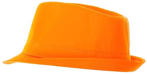 Brandsseller Panamahut Farbhut Partyhut Strandhut Verkleidung Karneval Einheitsgröße Orange Brandsseller Panamahut Farbhut Partyhut Strandhut Verkleidung Karneval Einheitsgröße Orange von Brandsseller
