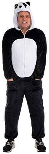 Brandsseller Panda Tierkostüm für Erwachsene Damen Herren Ganzkörperkostüm Jumpsuit Karnevall Fasching - S/M Brandsseller Panda Tierkostüm für Erwachsene Damen Herren Ganzkörperkostüm Jumpsuit Karnevall Fasching - S/M von Brandsseller