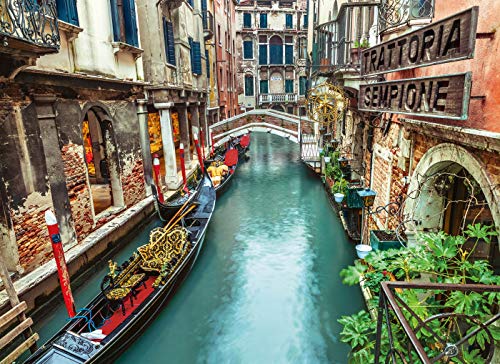 Brandsseller Puzzle - Kanal in Venedig 1000 Teile von Brandsseller