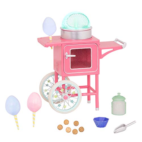 Glitter Girls by Battat – Cotton Candy Machine on Wheels for 14-inch Dolls - Toys, Clothes and Accessories for Girls 3-Year-Old and Up Glitter Girls by Battat – Cotton Candy Machine on Wheels for 14-inch Dolls - Toys, Clothes and Accessories for Girls 3-Year-Old and Up von Glitter Girls