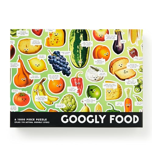 Googly Food 1000 Piece Puzzle von Brass Monkey