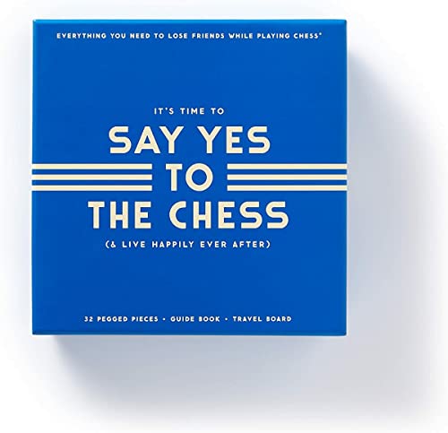 Say Yes to The Chess Game Set von Galison
