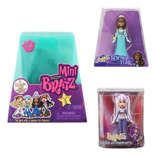 Bratz MGA's Miniverse Mini Serie 3 - Y2K Nostalgie - 2 Mini Packung - Blindverpackung ist Gleichzeitig EIN Display - Sammelfiguren für Kinder und Sammler ab 6 Jahren von MGA's Miniverse