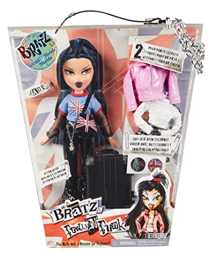 Bratz Pretty 'N' Punk Modepuppe - Jade - Zwei Neuauflagen der beliebten Puppen mit kombinierbaren Outfits, einem anpassbaren Koffer und tollen Accessoires - für Kinder und Sammler ab 6 Jahren Bratz Pretty 'N' Punk Modepuppe - Jade - Zwei Neuauflagen der beliebten Puppen mit kombinierbaren Outfits, einem anpassbaren Koffer und tollen Accessoires - für Kinder und Sammler ab 6 Jahren von Bratz