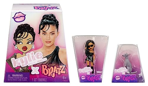 Bratz Mini x Kylie Jenner - Serie 1-2 Mini Bratz in jeder Packung - Die undurchsichtige Verpackung dient gleichzeitig als Display - Sammelfiguren für Kinder und Sammler ab 6 Jahren von Bratz
