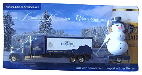 Brauerei Kulmbacher Nr.32 - Freightliner FLD 120 - US Hängerzug mit Schneemann Brauerei Kulmbacher Nr.32 - Freightliner FLD 120 - US Hängerzug mit Schneemann von Brauerei