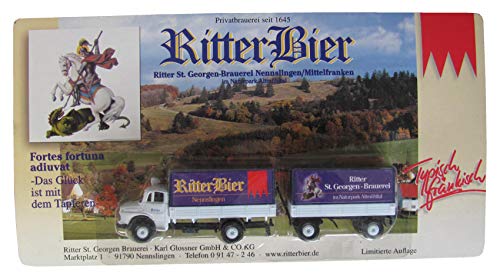 Brauerei Ritter St. Georgen Nr.01 - Das Glück ist mit den Tapferen - MB L322 - Hängerzug Oldie Brauerei Ritter St. Georgen Nr.01 - Das Glück ist mit den Tapferen - MB L322 - Hängerzug Oldie von Brauerei