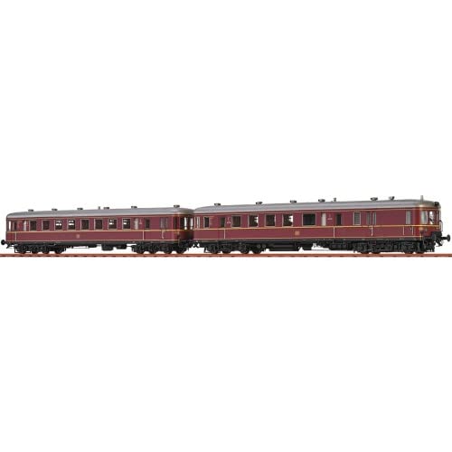 44726 Triebwagen VT60 523 m. Steuerwagen VS 233, DB, Ep.III, DC-Sound-Extra von Brawa