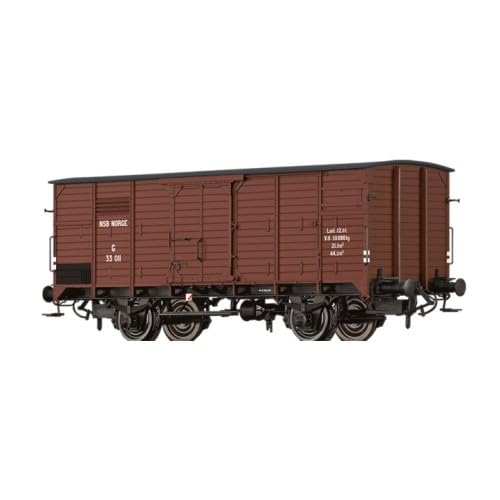 49885 Gedeckter Güterwagen G10, NSB, Ep.III von Brawa