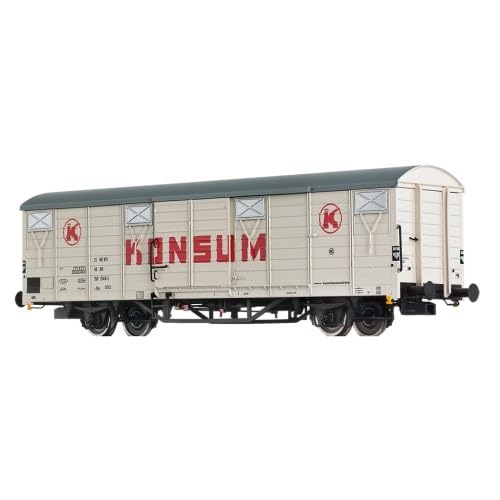 49931 H0 Gedeckter Güterwagen GBS 1500, DR, Ep.IV 'Konsum' von Brawa