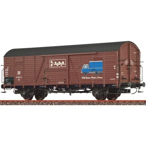 50480 Gedeckter Güterwagen Glr 23 DR, Ep. III, Robur von Brawa