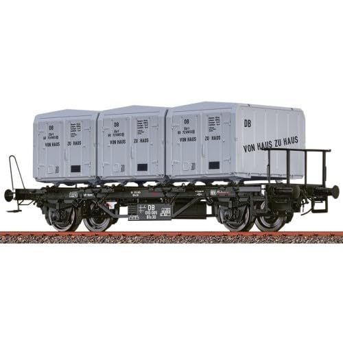 50595 Behältertragwagen BTS 30 der DB, mit Ekrt 212 "Von Haus zu Haus, Ep. III 50595 Behältertragwagen BTS 30 der DB, mit Ekrt 212 "Von Haus zu Haus, Ep. III von Brawa