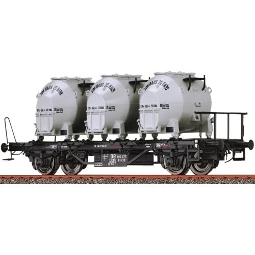 50597 Behältertragwagen BTS 30 der DB, mit Efkr 401 "Von Haus zu Haus, Ep. III 50597 Behältertragwagen BTS 30 der DB, mit Efkr 401 "Von Haus zu Haus, Ep. III von Brawa
