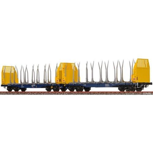 50667 Drehgestellflachwagen Sggmmrrs der VTG, Ep. VI von Brawa