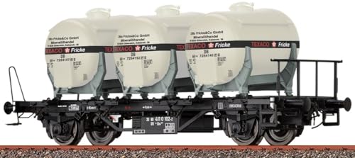 50928 H0 Behältertragwagen Lbs577, DB, Ep.IV 'Texaco' von Brawa