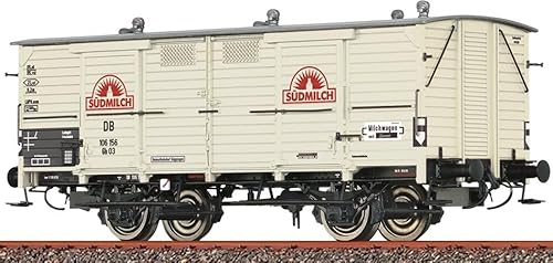 50980 H0 Milchwagen Gh03, DB, Ep.III 'Südmilch' 50980 H0 Milchwagen Gh03, DB, Ep.III 'Südmilch' von Brawa