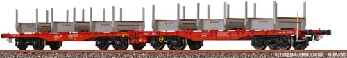 51141 H0 Drehgestellflachwagen Sggrrs, ÖBB, Ep. VI von Brawa