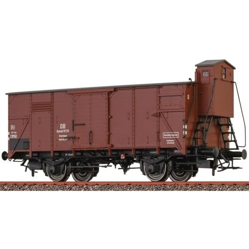 51247 H0 Gedeckter Güterwagen G 02 "Bremswagen, DB, Ep. III von Brawa