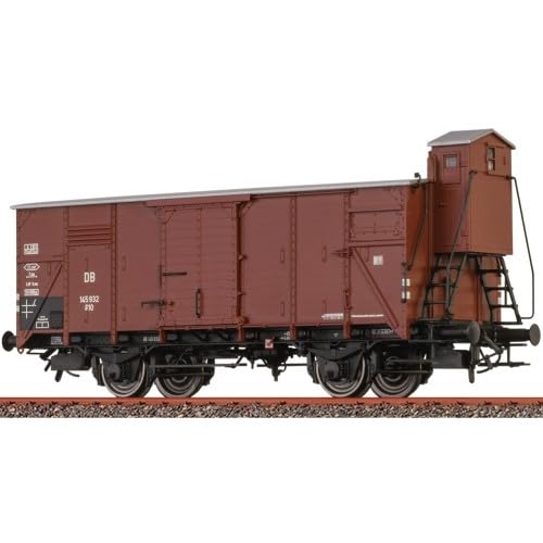 51249 H0 Gedeckter Güterwagen G10, DB, Ep. III von Brawa