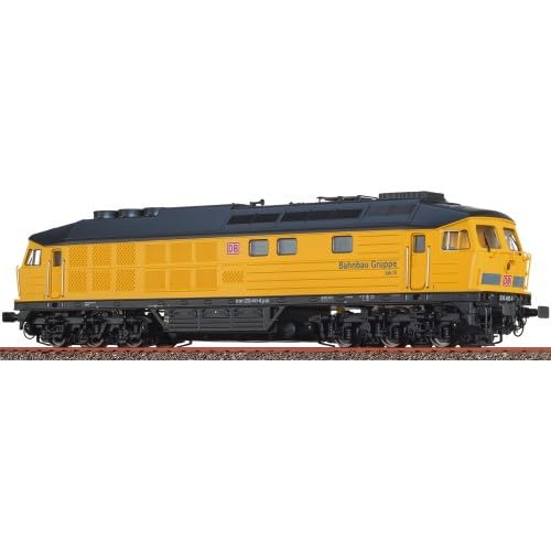 61042 Diesellokomotive BR 233 der DB Bahnbau Gruppe, DB AG, Ep. VI (analog) von Brawa