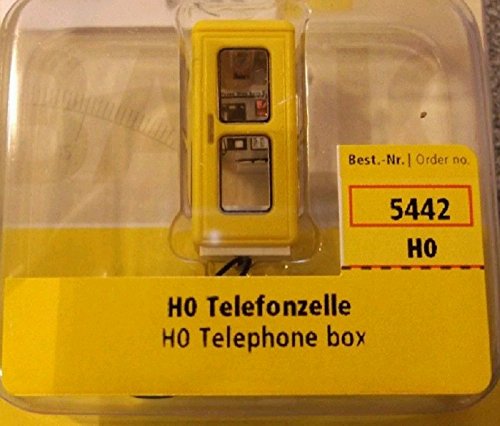 Brawa 5442 H0 Telefonzelle Gelb von Brawa