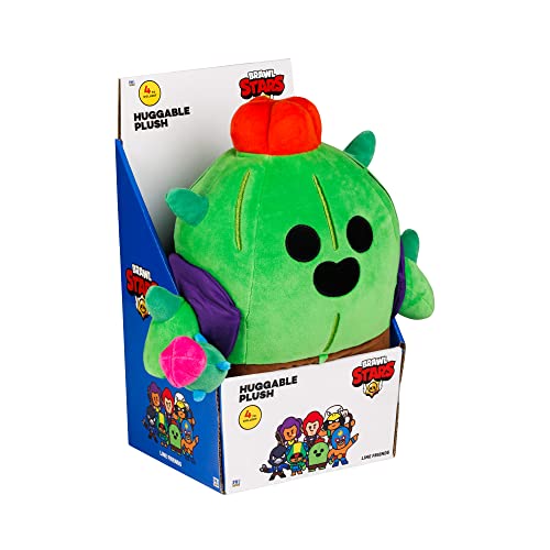 Brawl Stars Spike The Cactus Kuscheltier | 30 cm hoch | Plüsch-Spielzeugpuppe | P.M.I. Offiziell Lizenziertes Spielzeug | Supercell | Geschenk für Gamer | Sammlerstück Brawl Stars Spike The Cactus Kuscheltier | 30 cm hoch | Plüsch-Spielzeugpuppe | P.M.I. Offiziell Lizenziertes Spielzeug | Supercell | Geschenk für Gamer | Sammlerstück von Brawl Stars