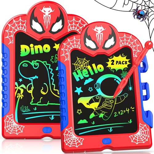 Braxel 2 Stück 8,5 Zoll LCD Schreibtafel Kinder Spielzeug Ab 2 3 4 5 6 Jahre Junge, Kinderspielzeug Spiele Ab 3-7 Jahre Geschenk Junge Mädchen 2-8 Jahre, Ostergeschenke Kinder Maltafel Zaubertafel von Braxel