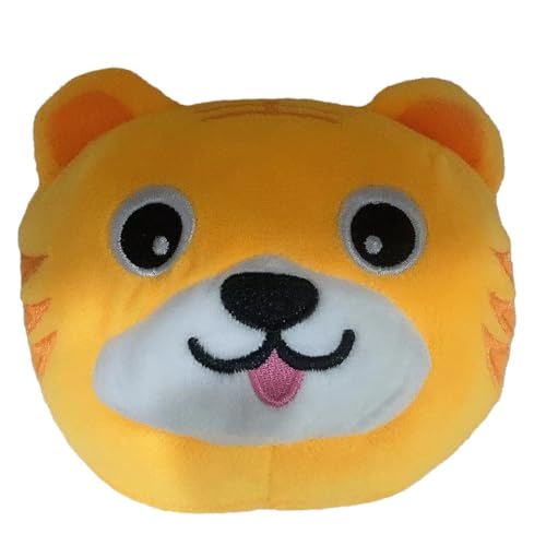 Breeshy Interaktives Plüschtier für Hunde, Spielzeug in Ballform für Hunde, elektronisches Spielzeug, waschbar, aus Plüsch für Hunde mit Schwein, Cartoon-Design E von Breeshy
