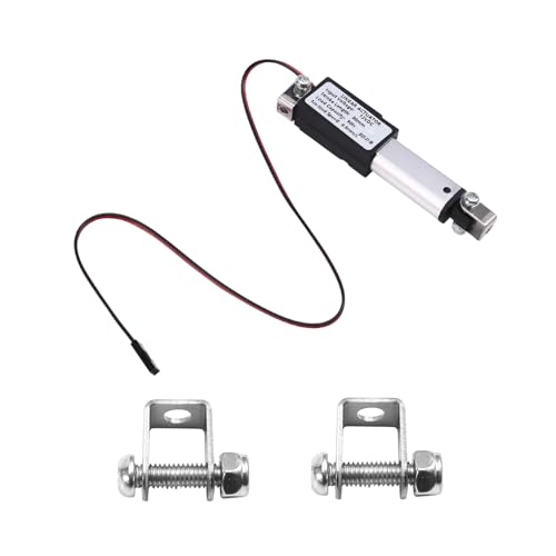 Breeshy Linearantrieb, Mikro, 1 Zoll, 90 N/20,3 lb, Geschwindigkeit 9,5 mm/S, Mini-Motor, Linearantrieb, elektrisch, wasserdicht, 12 V von Breeshy