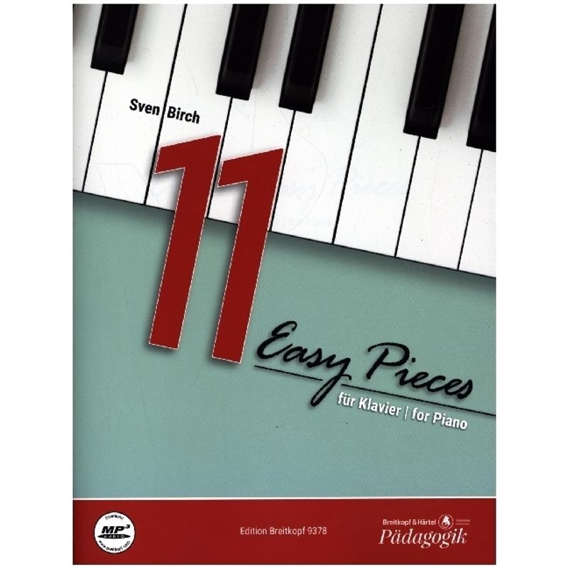 11 Easy Pieces für Klavier von Breitkopf & Härtel