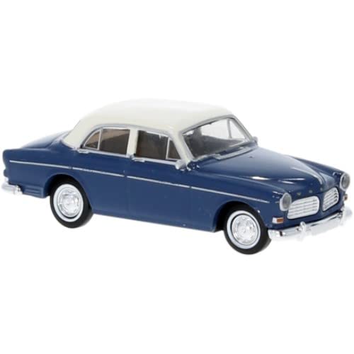 29239 Volvo Amazon 4-türig (blau/weiß) von Brekina