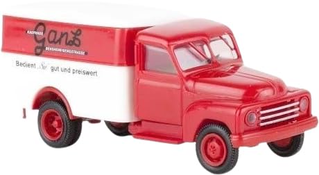 37142 H0 Hanomag L 28 Koffer Kaufhaus Ganz, 1950 37142 H0 Hanomag L 28 Koffer Kaufhaus Ganz, 1950 von Brekina