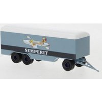 BREKINA 55305 1:87 / H0 Anhänger 3achs Koffer 1955, Semperit, BREKINA 55305 1:87 / H0 Anhänger 3achs Koffer 1955, Semperit, von Brekina