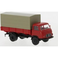 BREKINA 43225 1:87 / H0 Borgward B 655 PP rot, schwarz, 1959, BREKINA 43225 1:87 / H0 Borgward B 655 PP rot, schwarz, 1959, von Brekina
