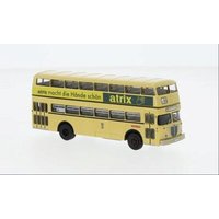 BREKINA 61264 1:87 / H0 Büssing D2U Doppeldecker 1960, BVG - Atrix, von Brekina