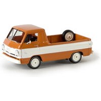BREKINA 34330 1:87 / H0 Dodge A 100 Pick-up, orange/weiß von Brekina