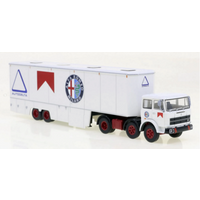 BREKINA 58576 1:87 / H0 Fiat 691 T Renntransport-SZ 1977, Alfa Romeo, BREKINA 58576 1:87 / H0 Fiat 691 T Renntransport-SZ 1977, Alfa Romeo, von Brekina