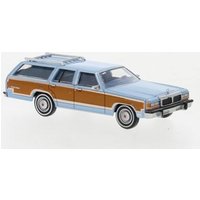 BREKINA 19625 1:87 / H0 Ford LTD Country Squire hellblau, Dekor, 1979, BREKINA 19625 1:87 / H0 Ford LTD Country Squire hellblau, Dekor, 1979, von Brekina