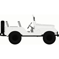 BREKINA 58902 1:87 / H0 Jeep Universal, weiß von Arwico BREKINA 58902 1:87 / H0 Jeep Universal, weiß von Arwico von Brekina