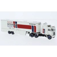BREKINA 85740 1:87 / H0 Kenworth K 100 Aerodyne Renntransport-SZ 1980, Datsun Racing, von Brekina