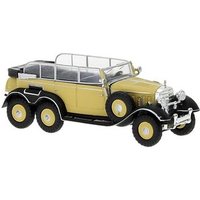 BREKINA 21075 1:87 / H0 Mercedes-Benz G4 beige/schwarz mit Seitenscheiben von Brekina