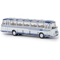 BREKINA 58205 1:87 / H0 Setra S 12 saphirblau/lichtgrau von Brekina