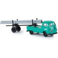 BREKINA 32977 1:87 / H0 VW Pritsche T1b mit Nachläufer von Brekina