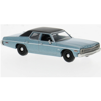BREKINA 18151 1:87 Dodge Monaco metallic-grün/schwarz, 1974 von Brekina