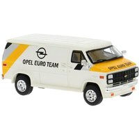 BREKINA 18256 1:87 Chevrolet C 20 1983 Opel Euro Team von Brekina