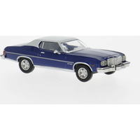 BREKINA 19731 1:87 Ford Gran Torino metallic-dunkelblau/hellgrau, 1976 von Brekina