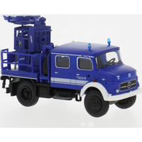 BREKINA 47194 1:87 Mercedes LA 911 Lichtmastwagen THW, 1966 von Brekina