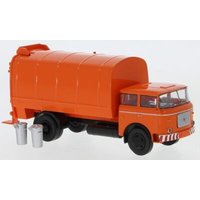 BREKINA 71874 1:87 LIAZ 706 Müllwagen incl. 2 Mülltonnen orange, 1970, BREKINA 71874 1:87 LIAZ 706 Müllwagen incl. 2 Mülltonnen orange, 1970, von Brekina