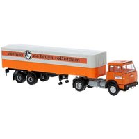 BREKINA 82260 1:87 / H0 Henschel F 161 Sattelzug "Vermey de Bruyn", Plane grau BREKINA 82260 1:87 / H0 Henschel F 161 Sattelzug "Vermey de Bruyn", Plane grau von Brekina